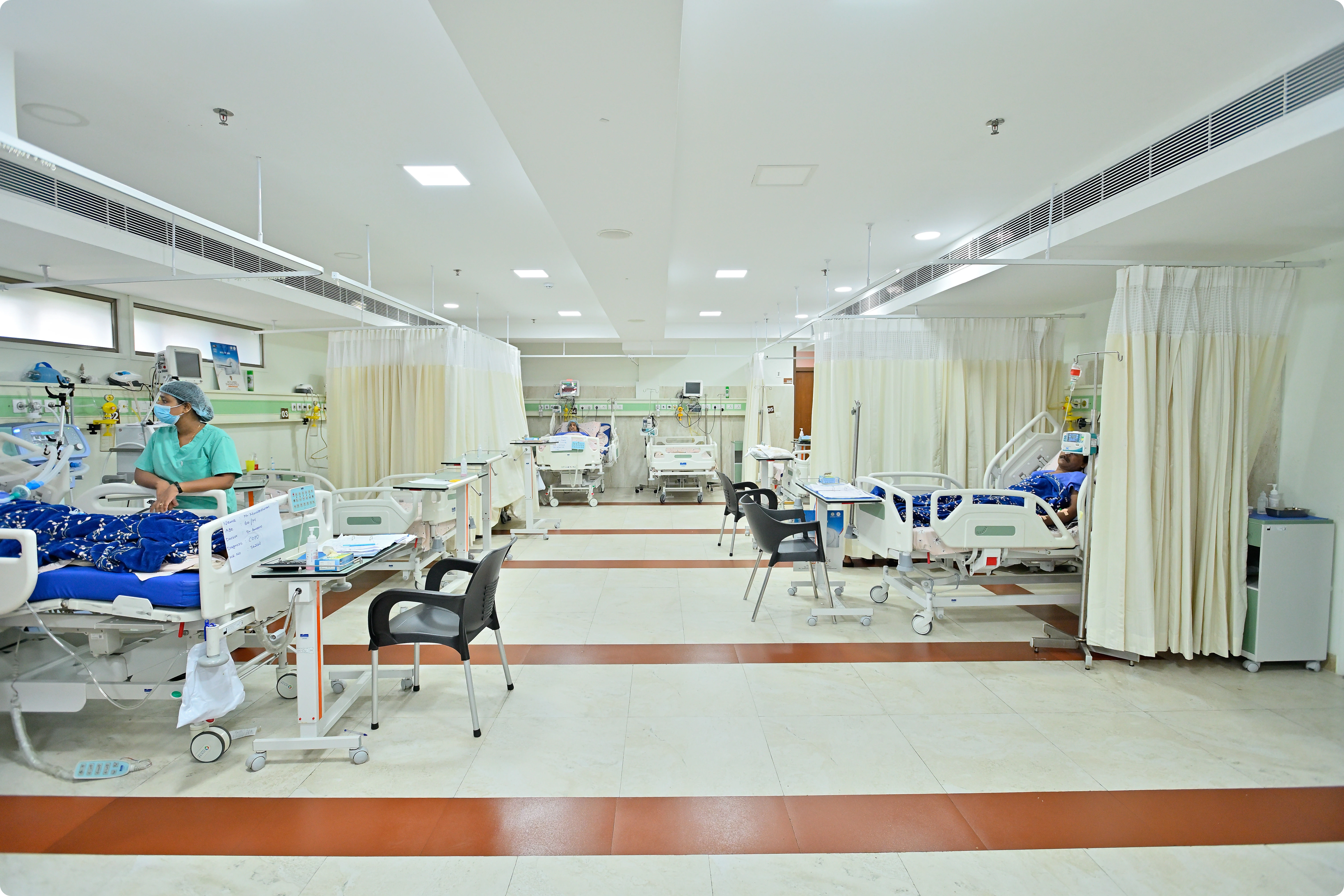 Pulmonary function testing CCU