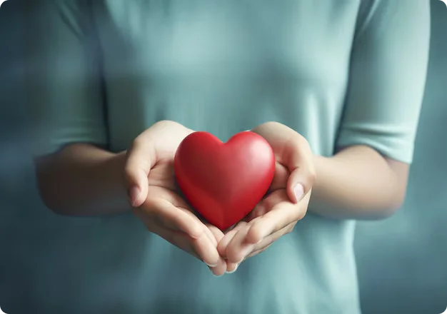 heart in hand
